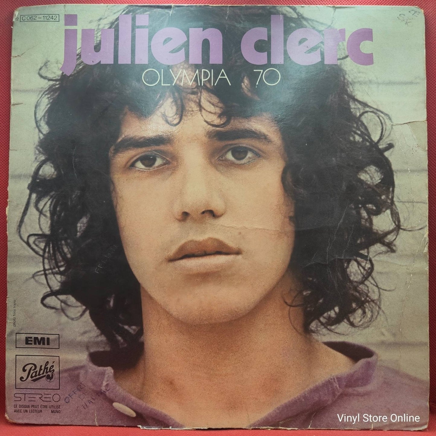 Julien Clerc ‎– Olympia 70 - Vinyl Store Online