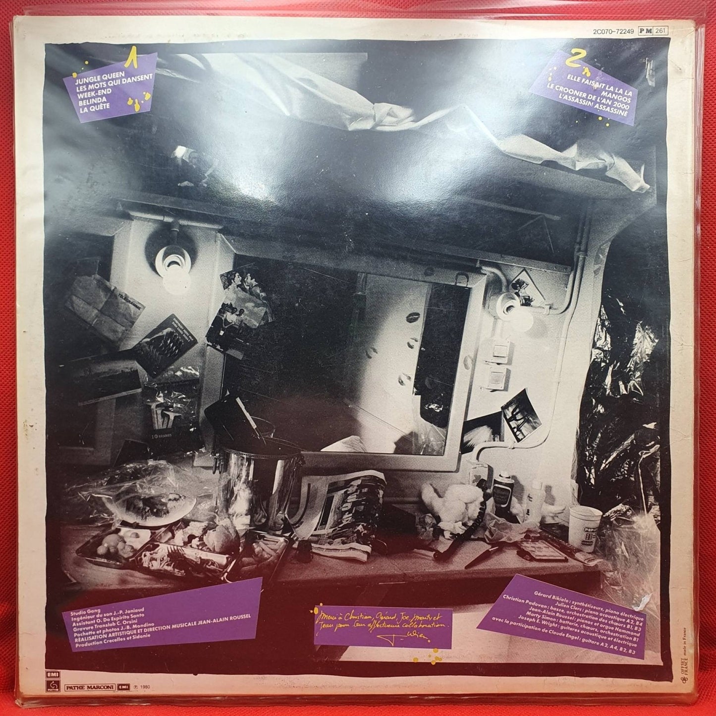 Julien Clerc ‎– Sans Entracte - Vinyl Store Online