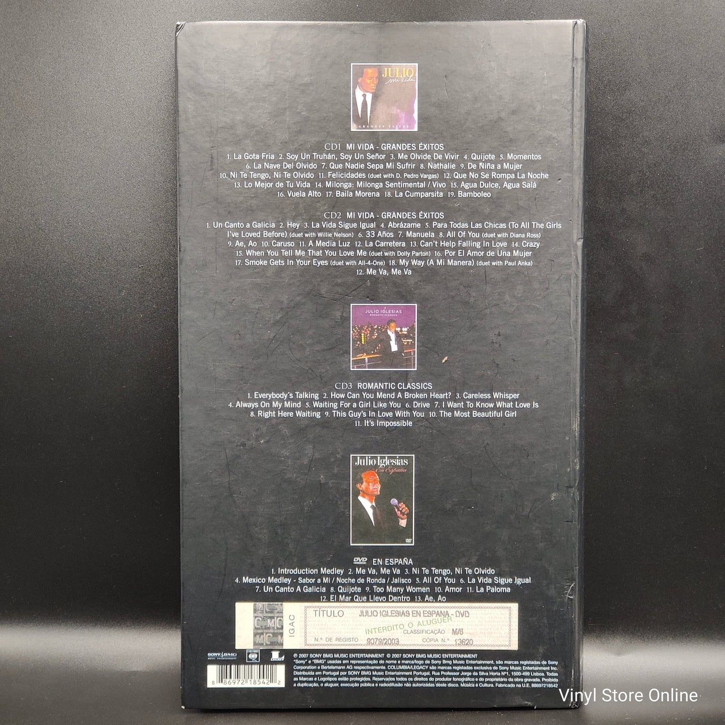 Julio Iglesias - Collection - Vinyl Store Online
