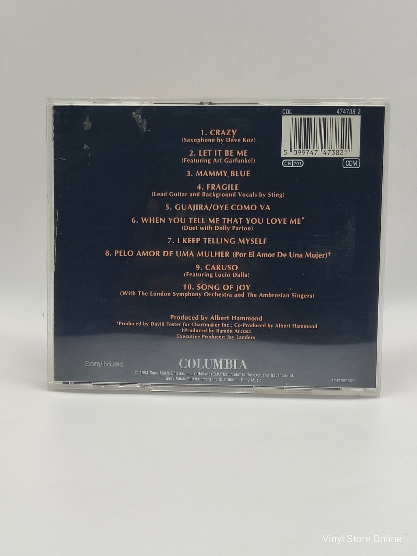 Julio Iglesias ‎– Crazy - Vinyl Store Online