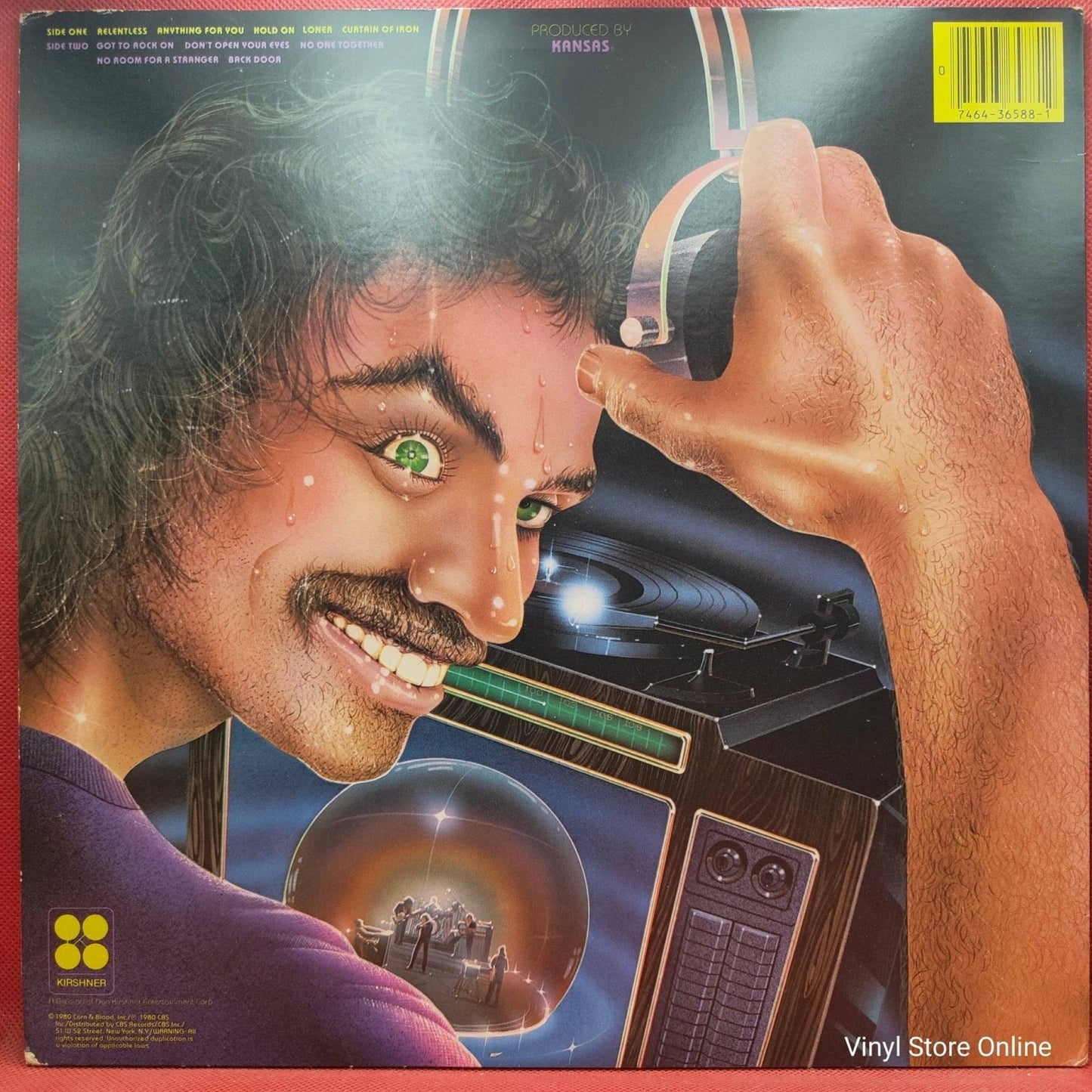 Kansas ‎– Audio - Visions - Vinyl Store Online