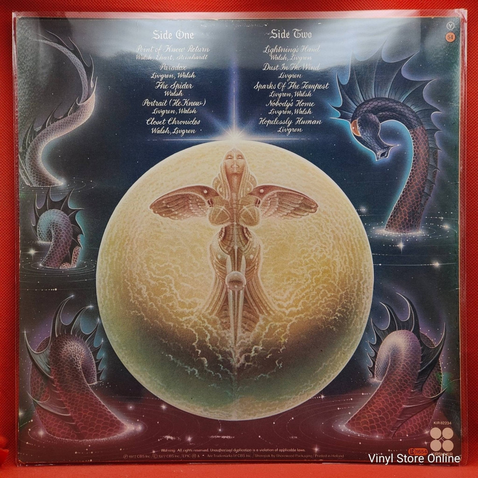 Kansas ‎– Point Of Know Return - Vinyl Store Online