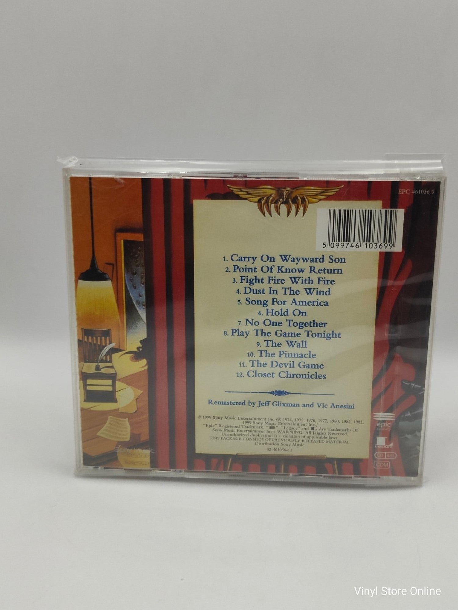 Kansas ‎– The Best Of Kansas - Vinyl Store Online