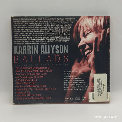 Karrin Allyson ‎– Ballads: Remembering John Coltrane - Vinyl Store Online