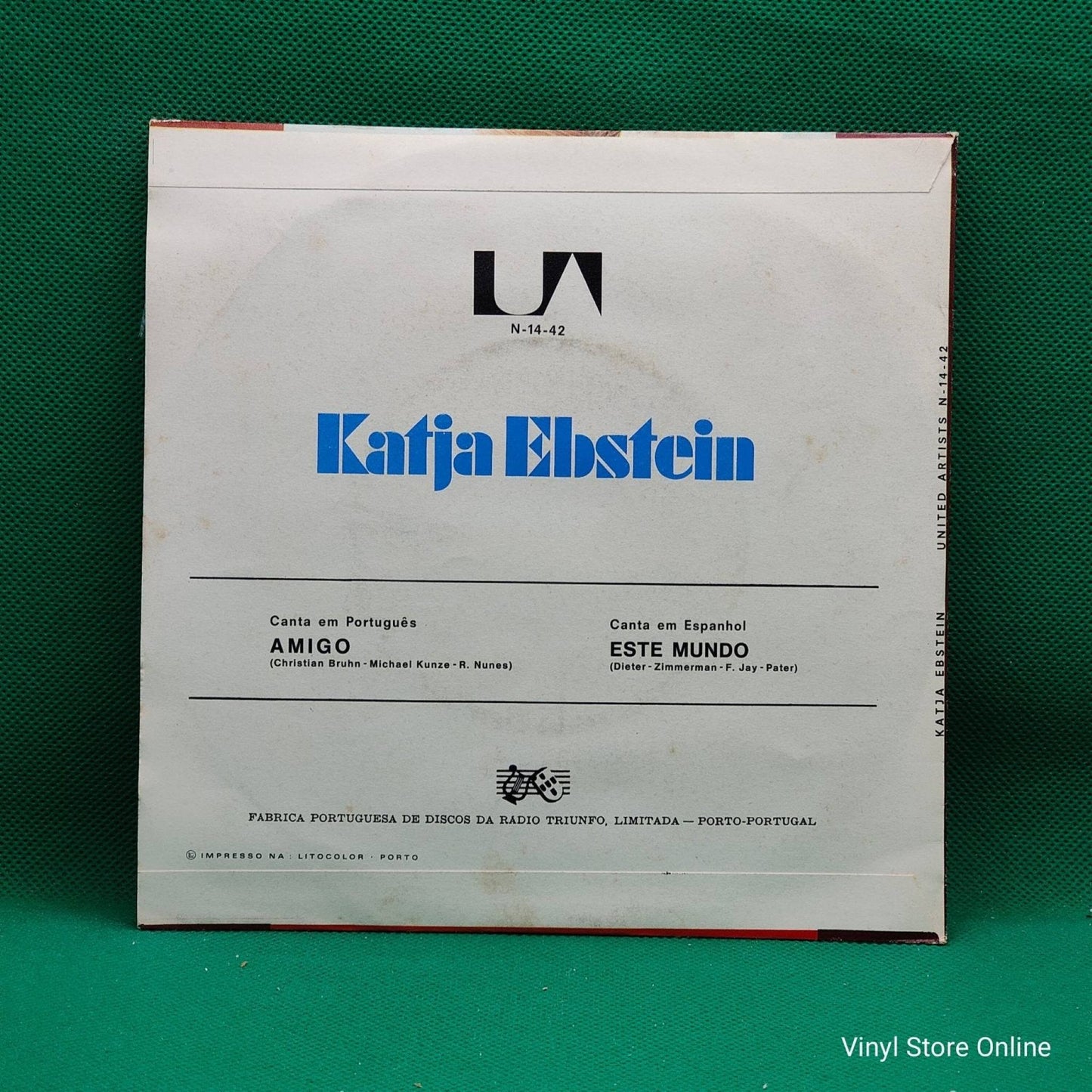 Katja Ebstein ‎– Amigo - Vinyl Store Online