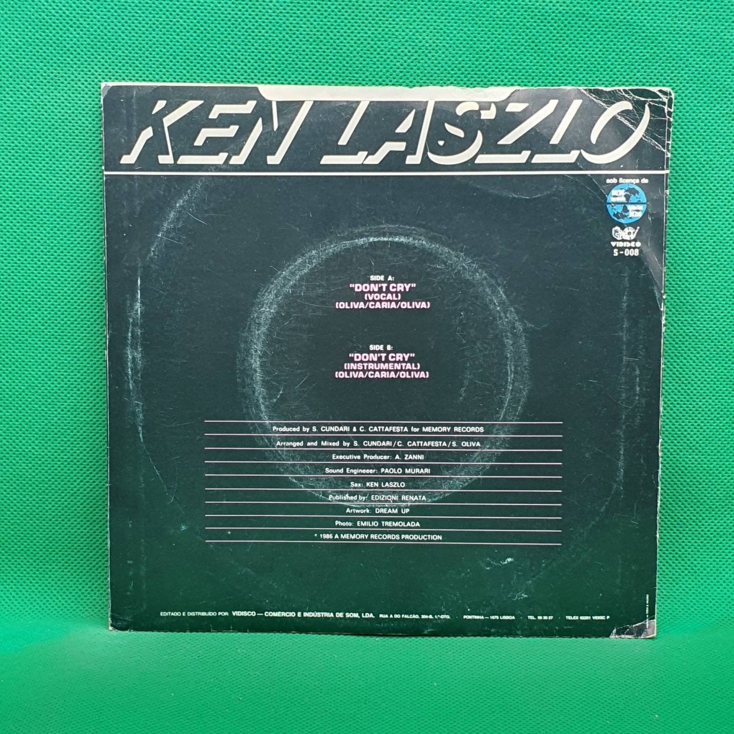 Ken Laszlo ‎– Don't Cry - Vinyl Store Online