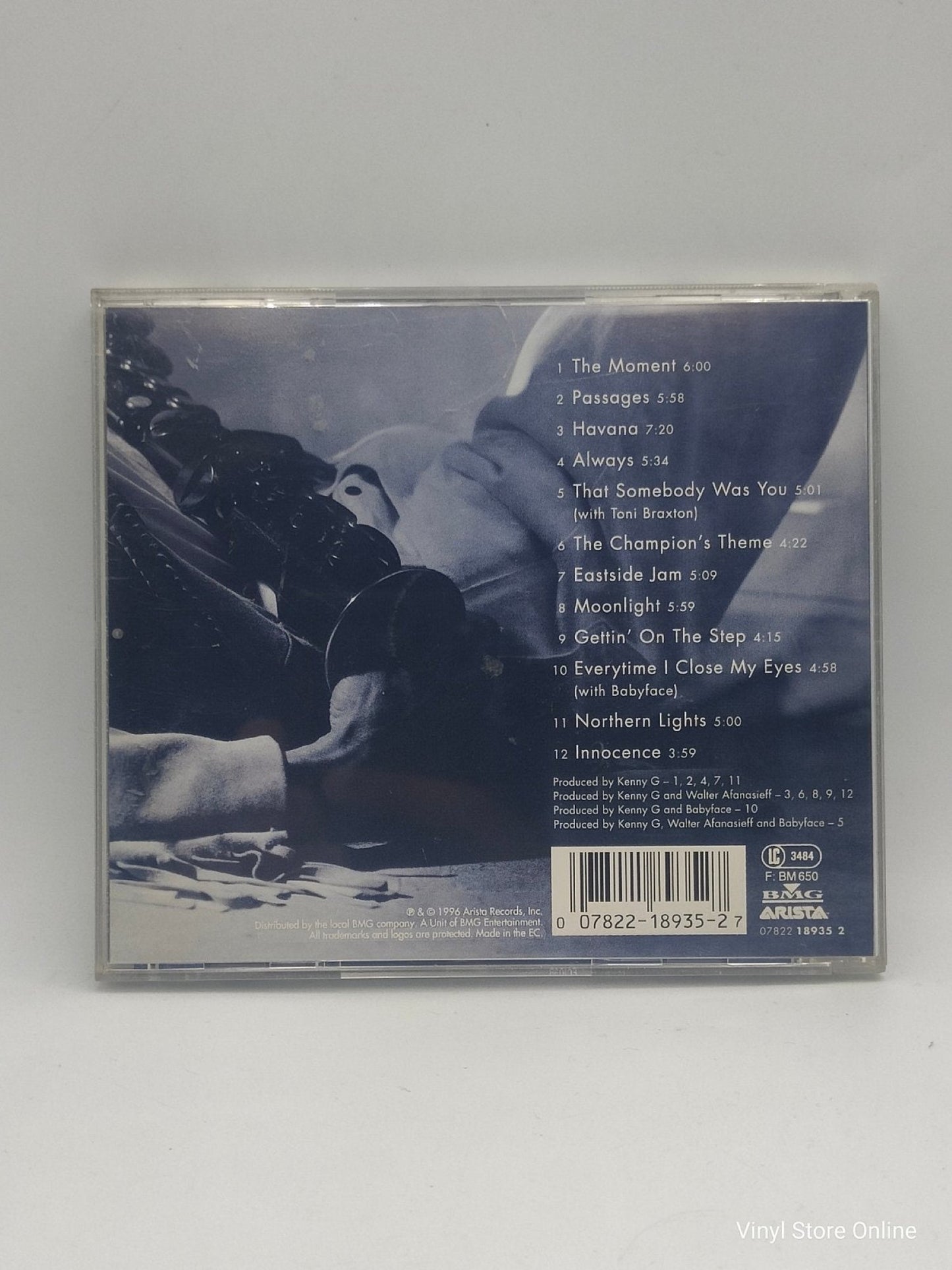 Kenny G ‎– The Moment - Vinyl Store Online