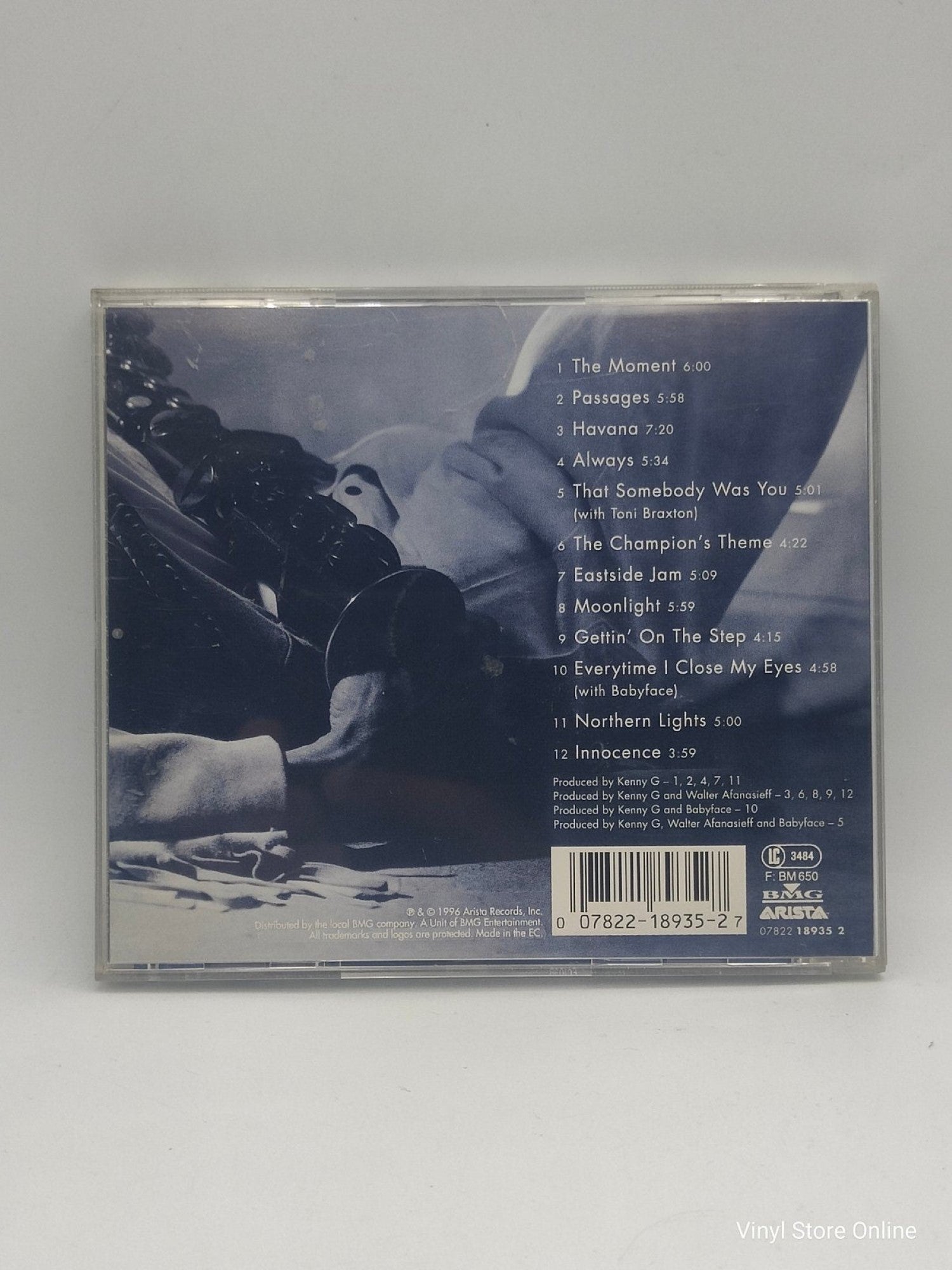 Kenny G ‎– The Moment - Vinyl Store Online
