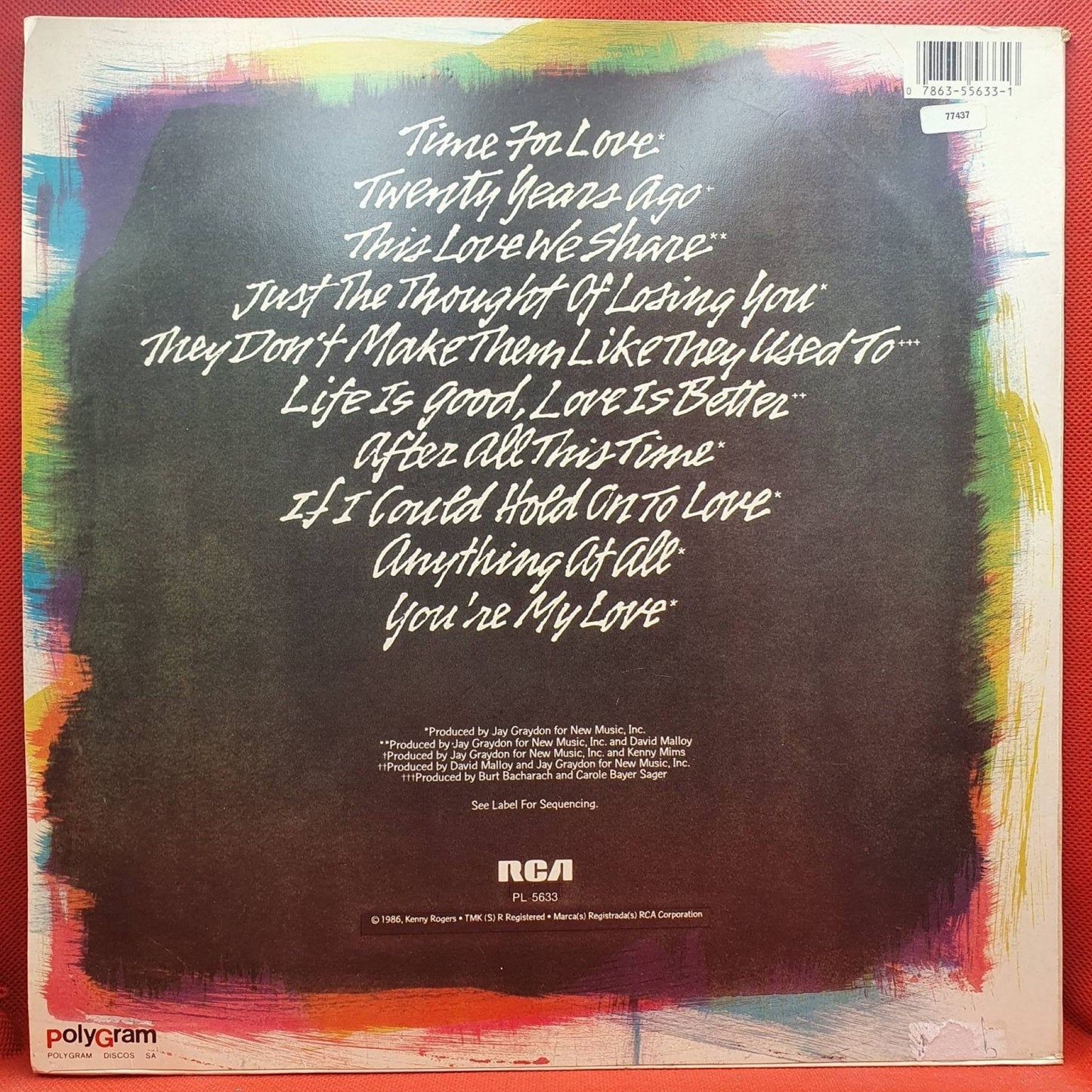 Kenny Rogers ‎– They Don't Make Them Like They Used To - Vinyl Store Online