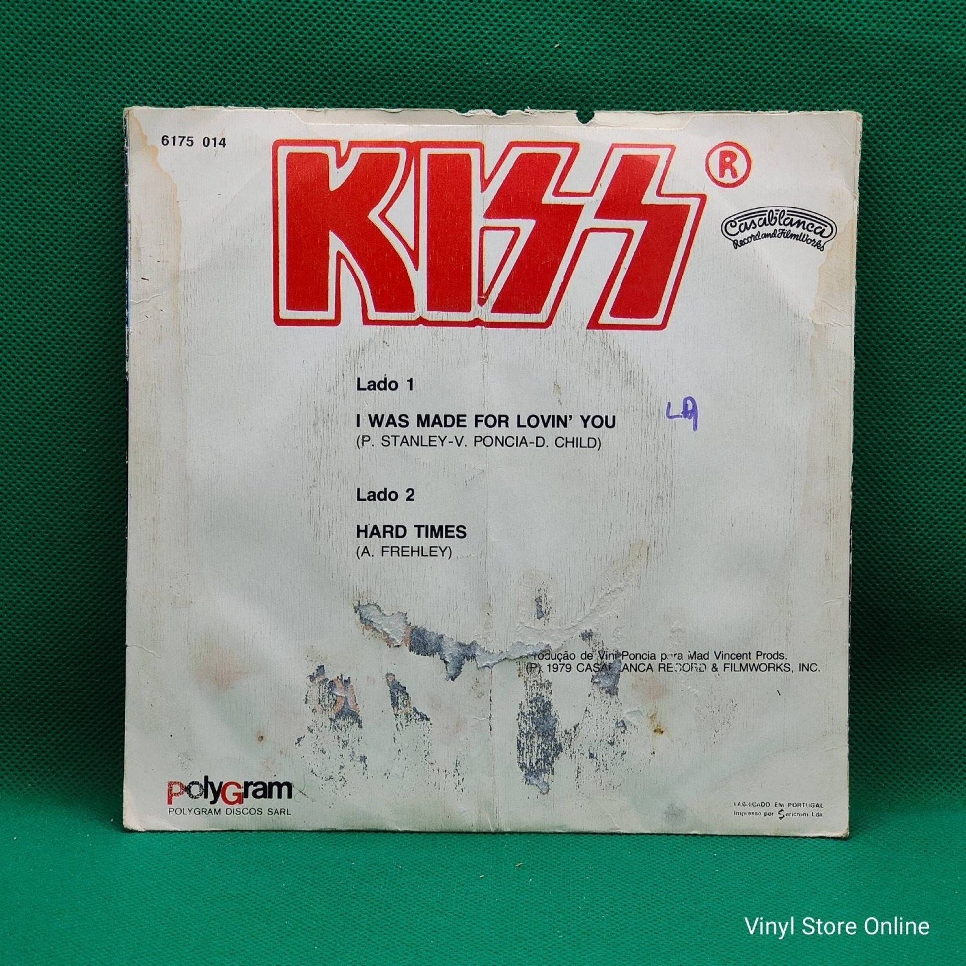 Kiss ‎– I Was Made For Lovin' You - Vinyl Store Online