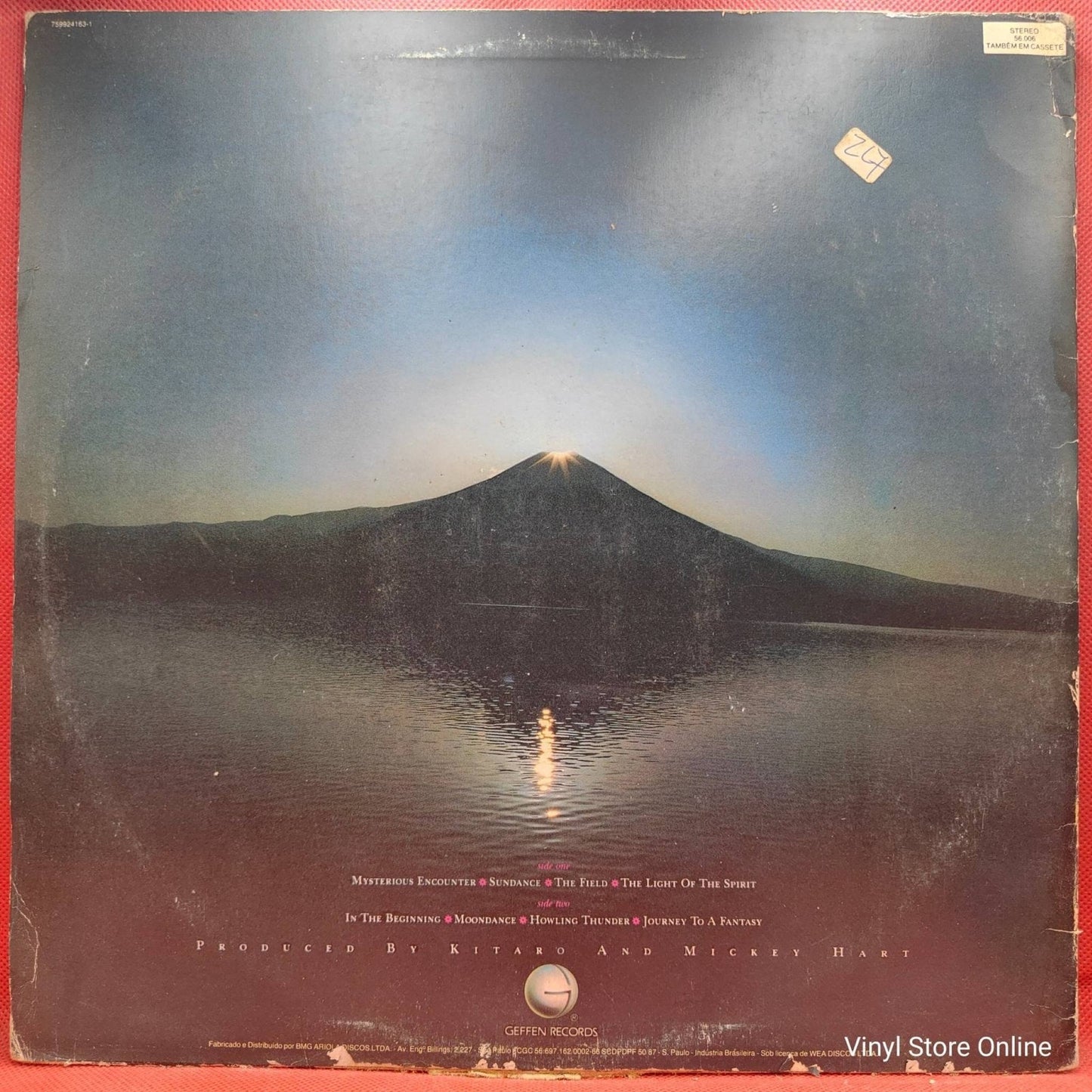 Kitaro ‎– The Light Of The Spirit - Vinyl Store Online
