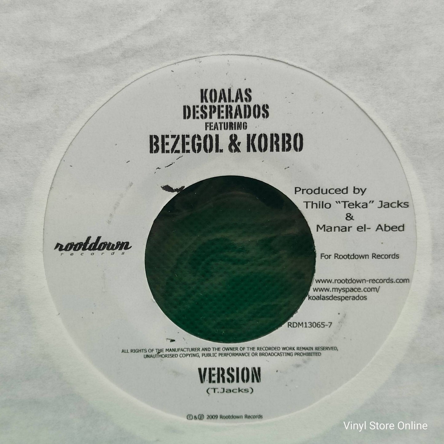 Koalas Desperados Featuring Bezegol & Korbo ‎– Tempu - Vinyl Store Online