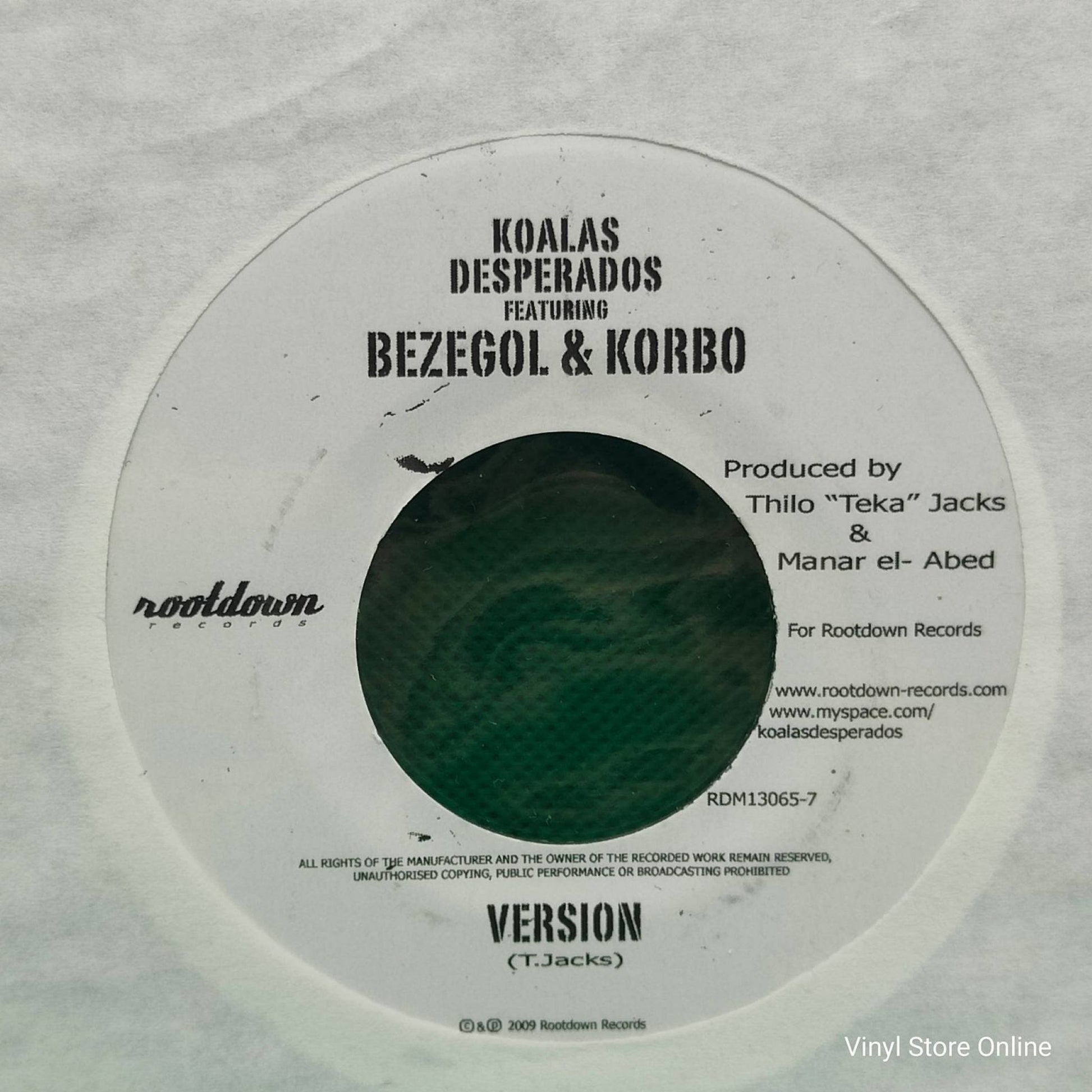 Koalas Desperados Featuring Bezegol & Korbo ‎– Tempu - Vinyl Store Online