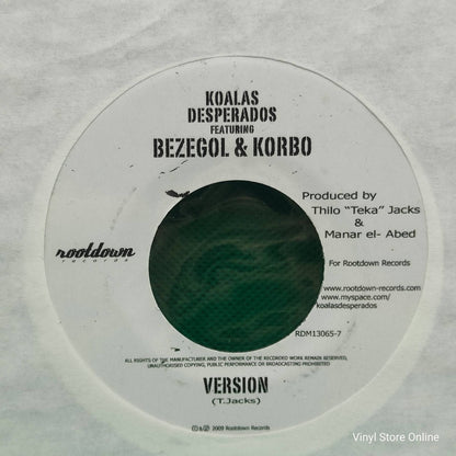Koalas Desperados Featuring Bezegol & Korbo ‎– Tempu - Vinyl Store Online