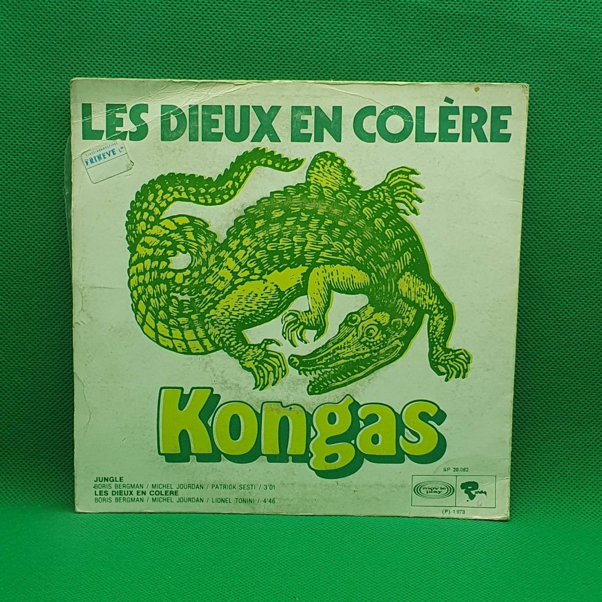 Kongas ‎– Jungle / Les Dieux En Colère - Vinyl Store Online