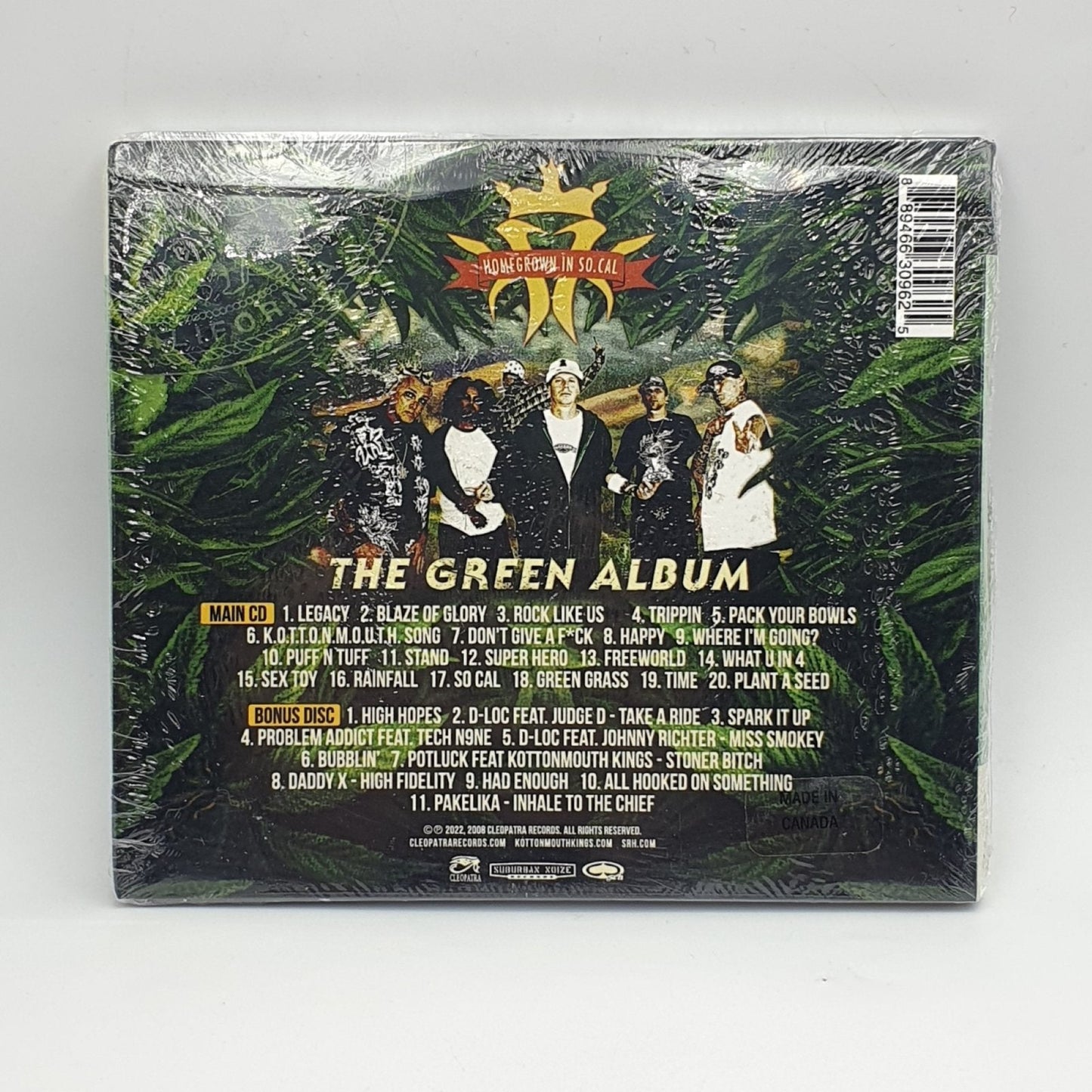 Kottonmouth Kings ‎– The Green Album - Vinyl Store Online