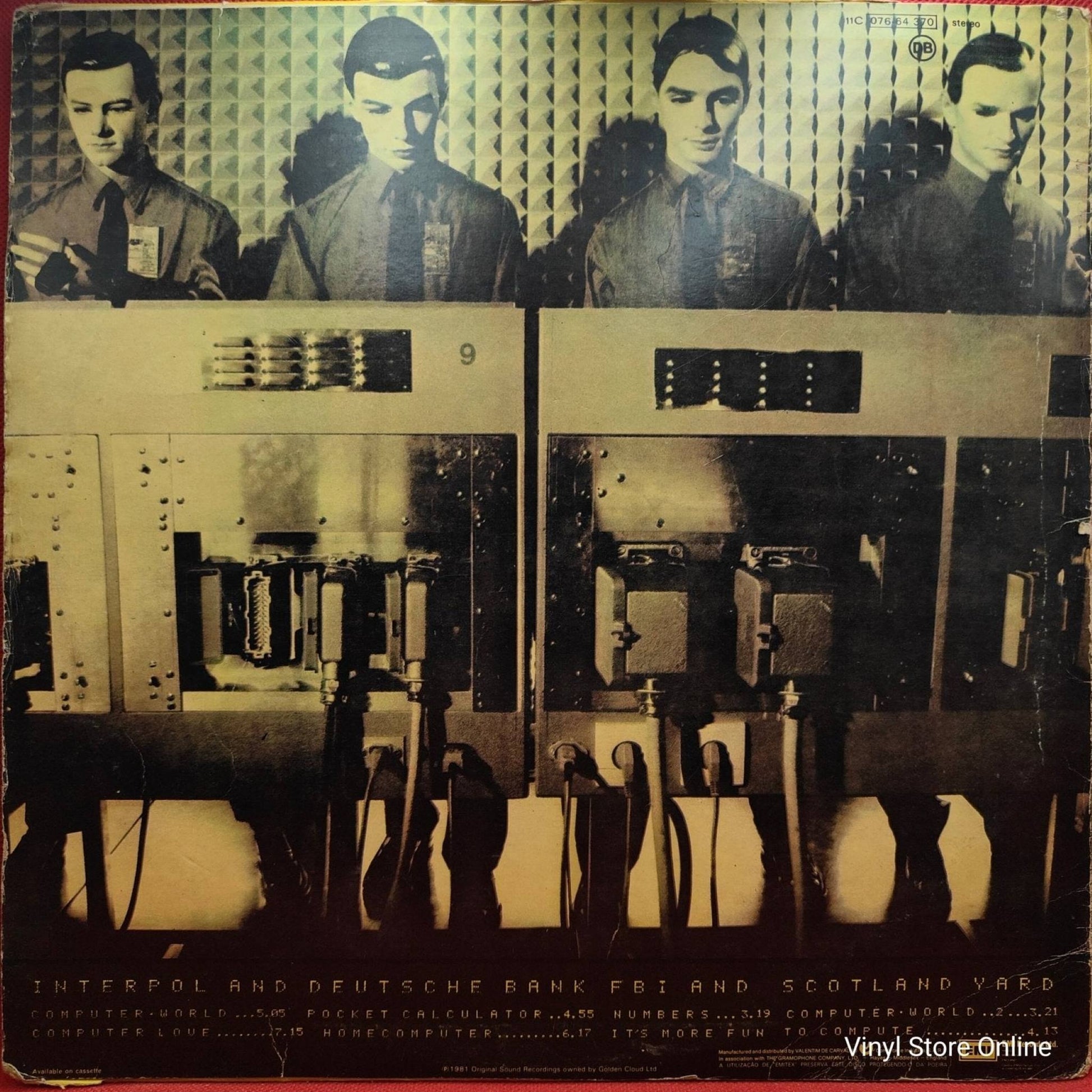 Kraftwerk ‎– Computer·World - Vinyl Store Online