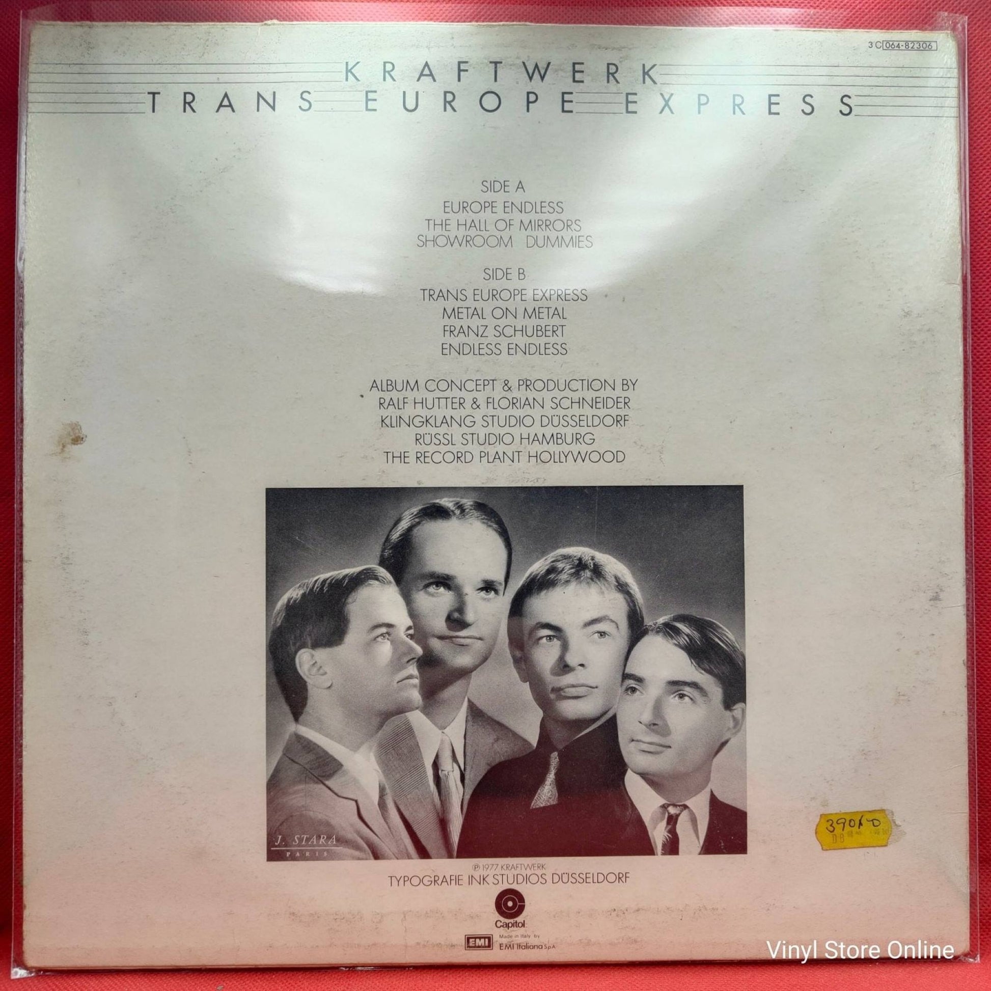 Kraftwerk ‎– Trans Europe Express - Vinyl Store Online