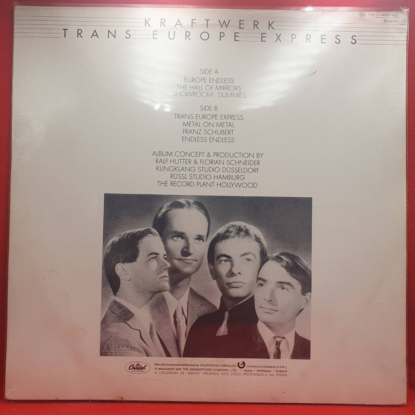 Kraftwerk ‎– Trans Europe Express - Vinyl Store Online