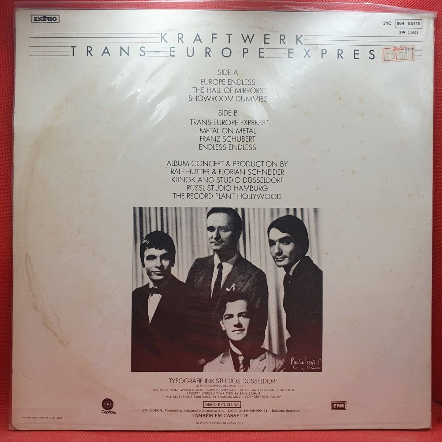 Kraftwerk ‎– Trans Europe Express - Vinyl Store Online