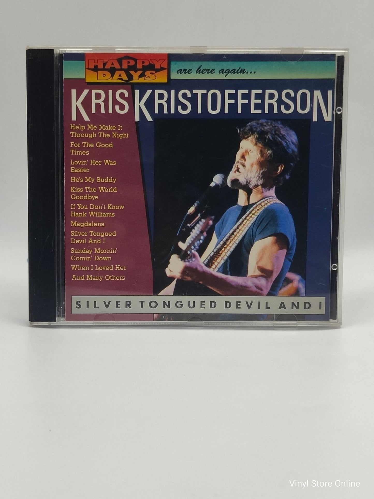 Kris Kristofferson ‎– Silver Tongued Devil And I - Vinyl Store Online