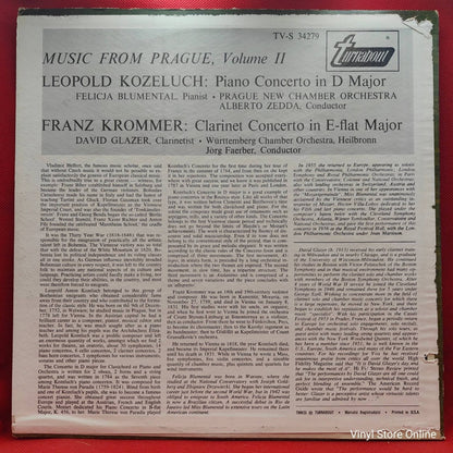 Krommer, Kozeluch ‎– Music From Prague Volume II - Vinyl Store Online