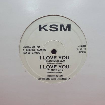KSM ‎– Te Quiero - Vinyl Store Online