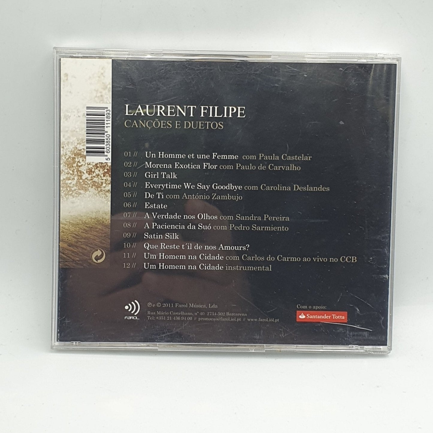 Laurent Filipe ‎– Canções E Duetos - Vinyl Store Online