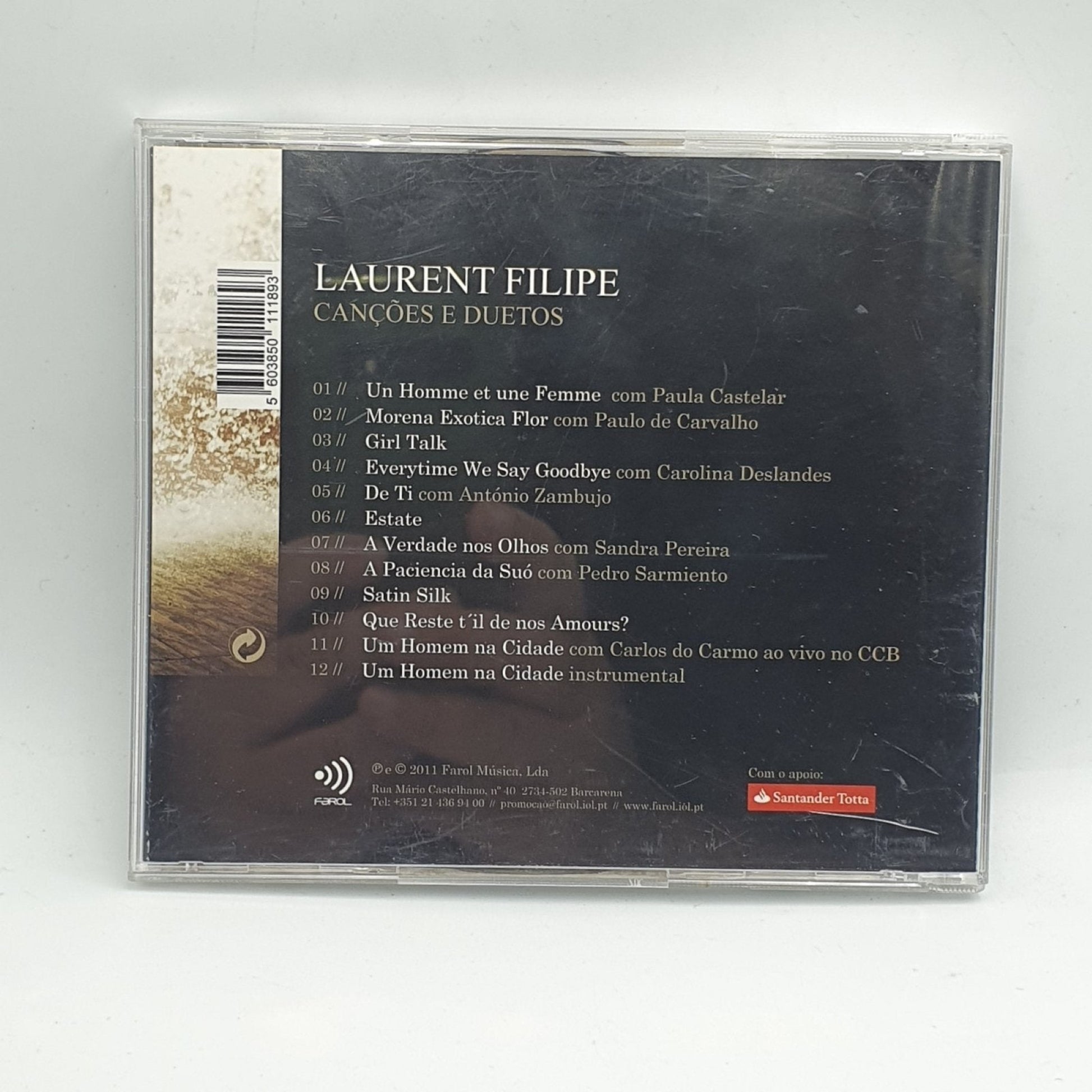 Laurent Filipe ‎– Canções E Duetos - Vinyl Store Online
