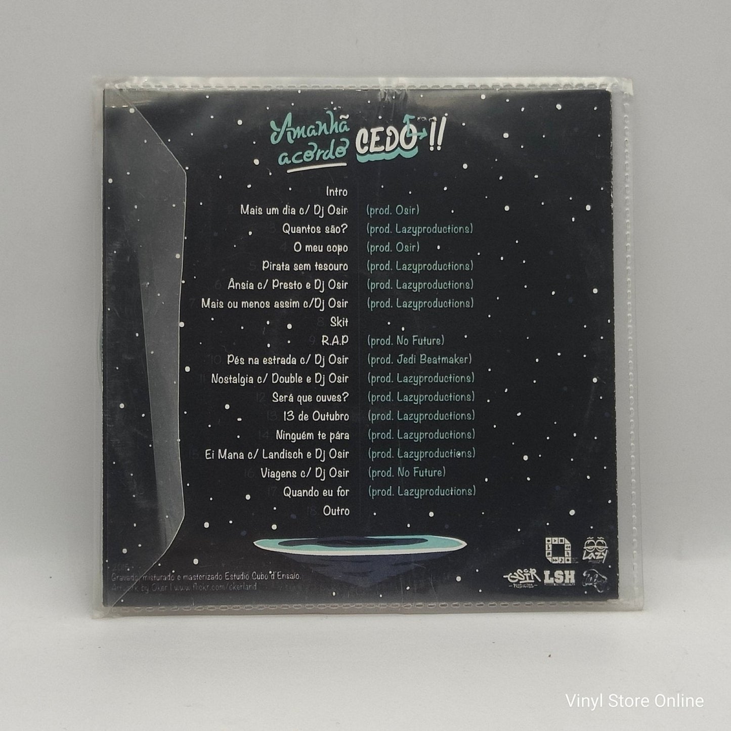 Lazy ‎– Amanhã Acordo Cedo - Vinyl Store Online