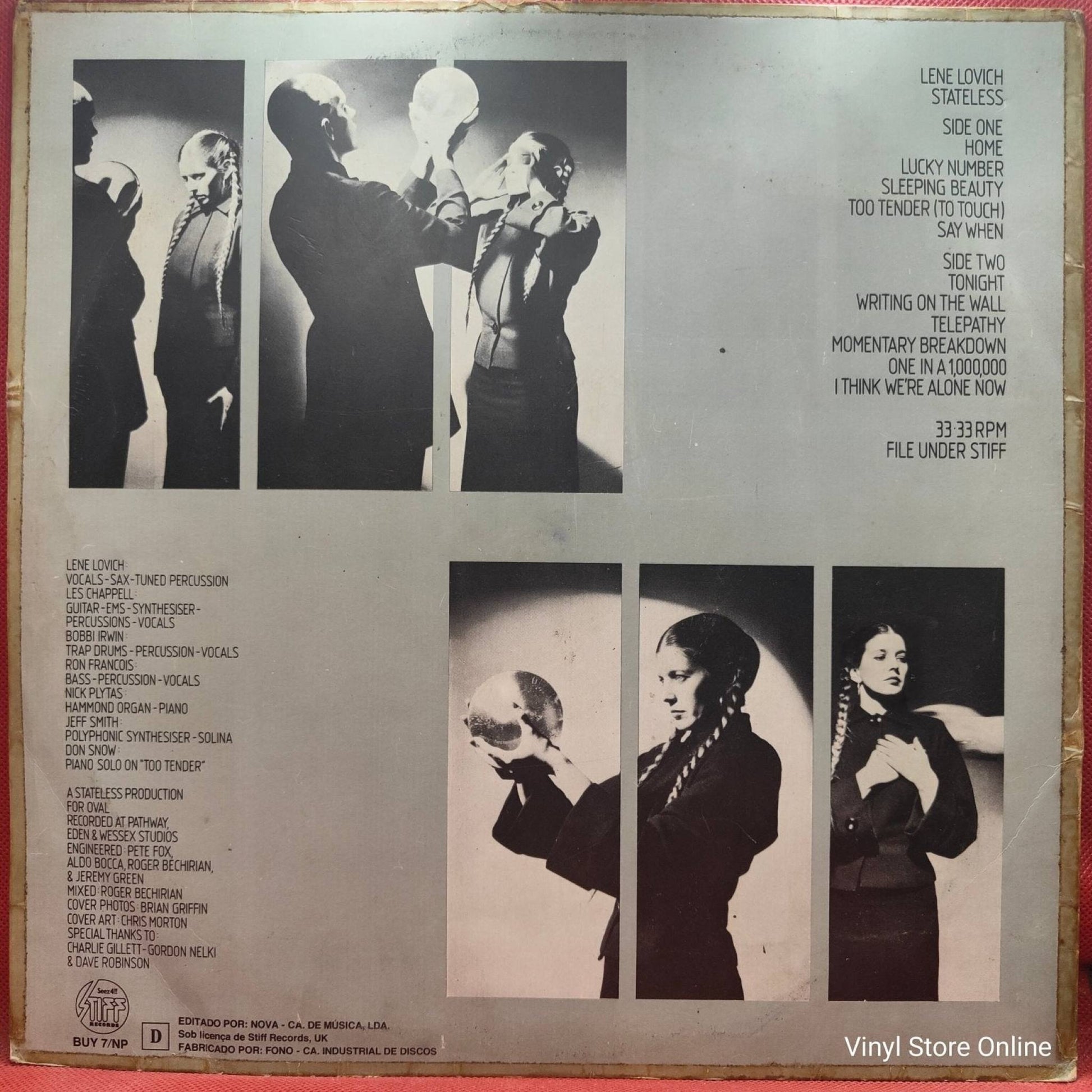 Lene Lovich ‎– Stateless - Vinyl Store Online