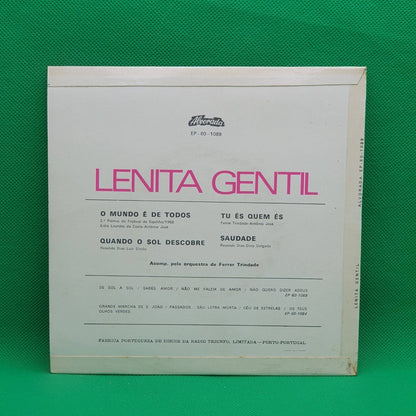 Lenita Gentil ‎– O Mundo É De Todos - Vinyl Store Online