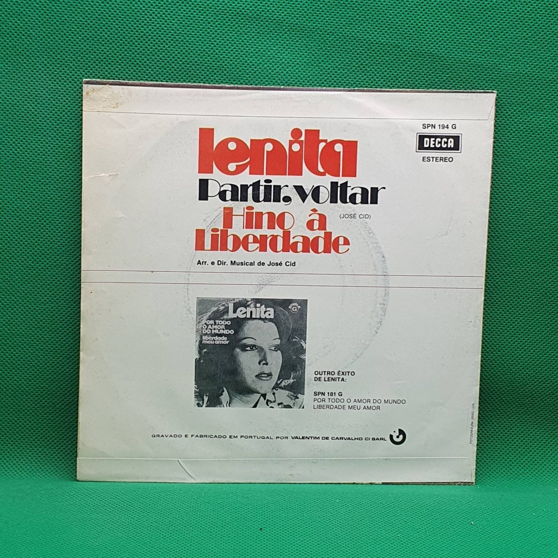 Lenita ‎– Partir, Voltar - Vinyl Store Online