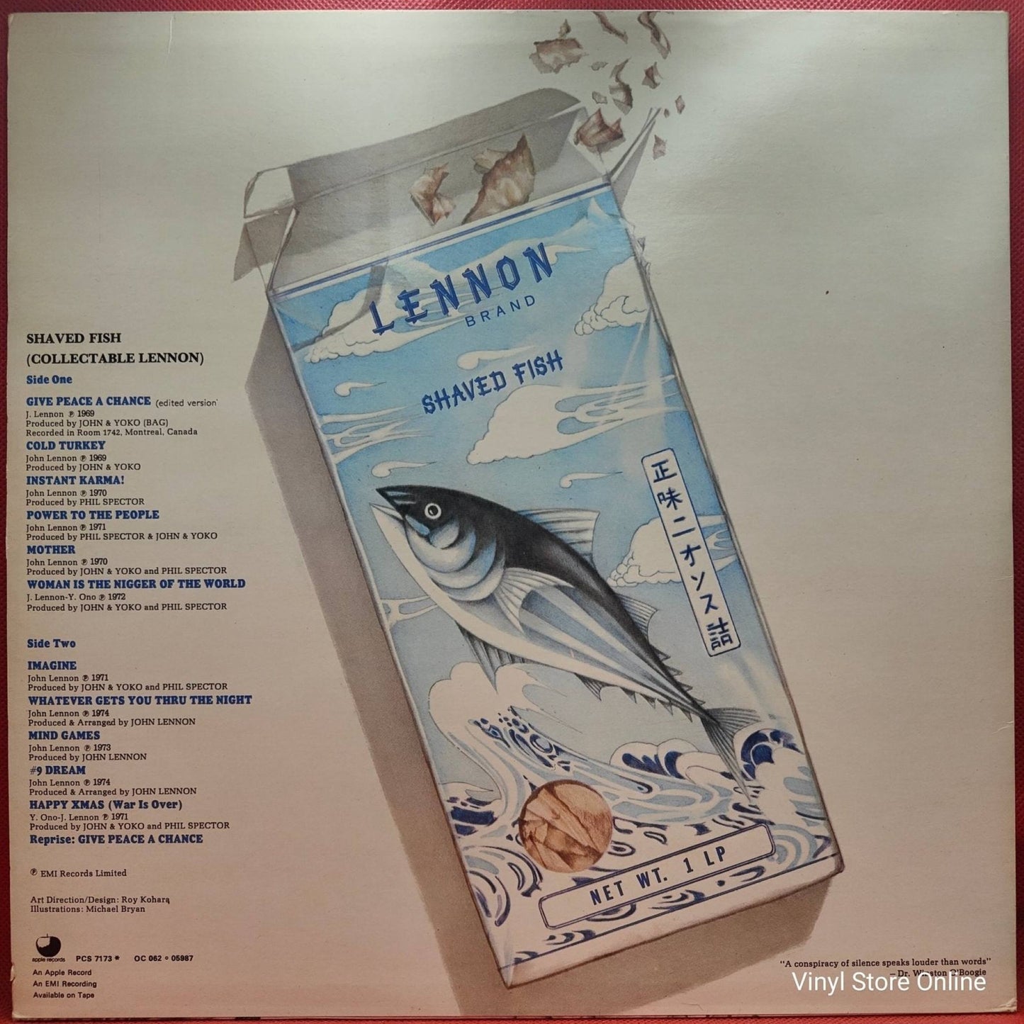 Lennon, Plastic Ono Band ‎– Shaved Fish - Vinyl Store Online