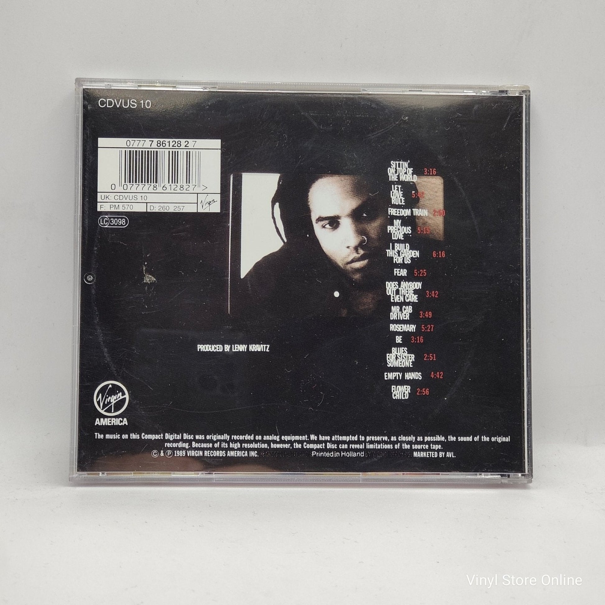 Lenny Kravitz ‎– Let Love Rule - Vinyl Store Online