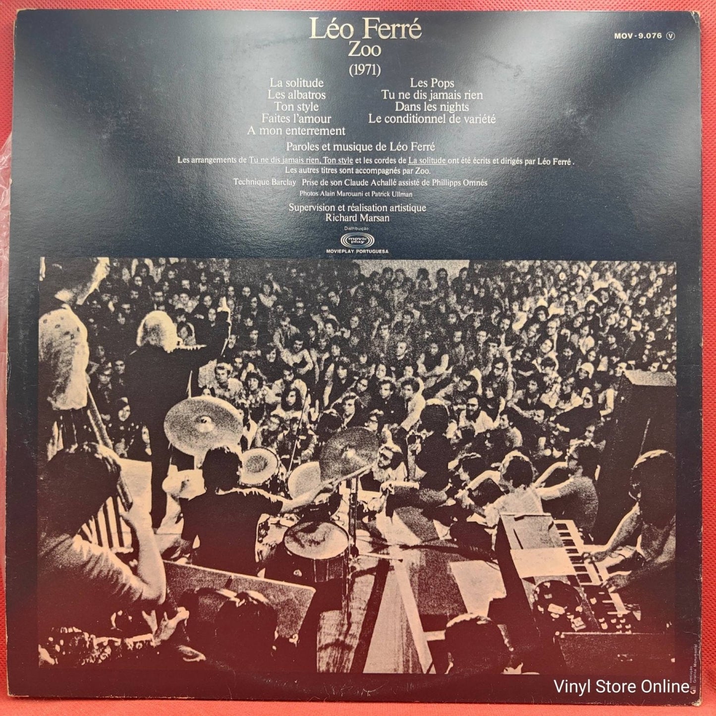 Léo Ferré ‎– La Solitude - Vinyl Store Online