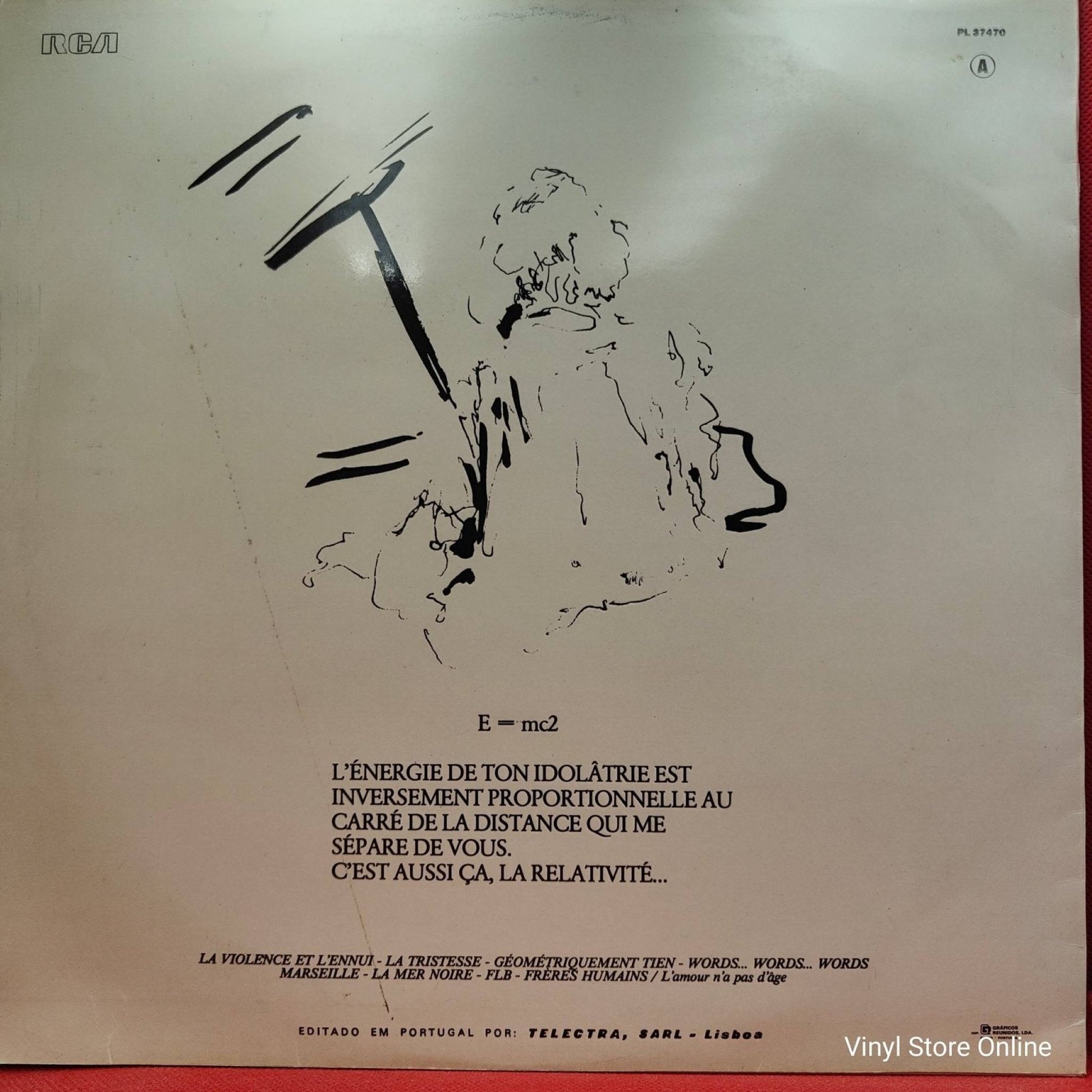 Léo Ferré ‎– La Violence Et L´ennui - Vinyl Store Online