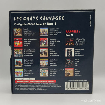 Les Chats Sauvages – L'Intégrale CD/45 Tours EP BOX 1 - Vinyl Store Online