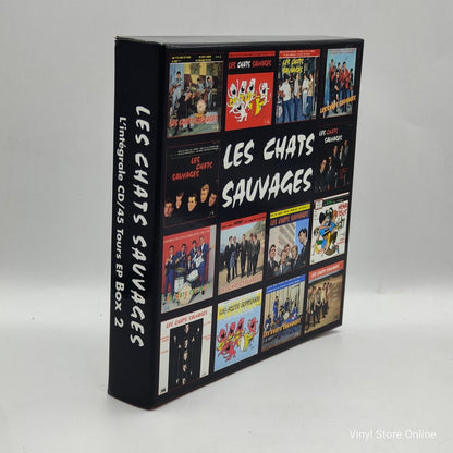 Les Chats Sauvages ‎– L'Intégrale CD/45 Tours EP BOX 2 - Vinyl Store Online
