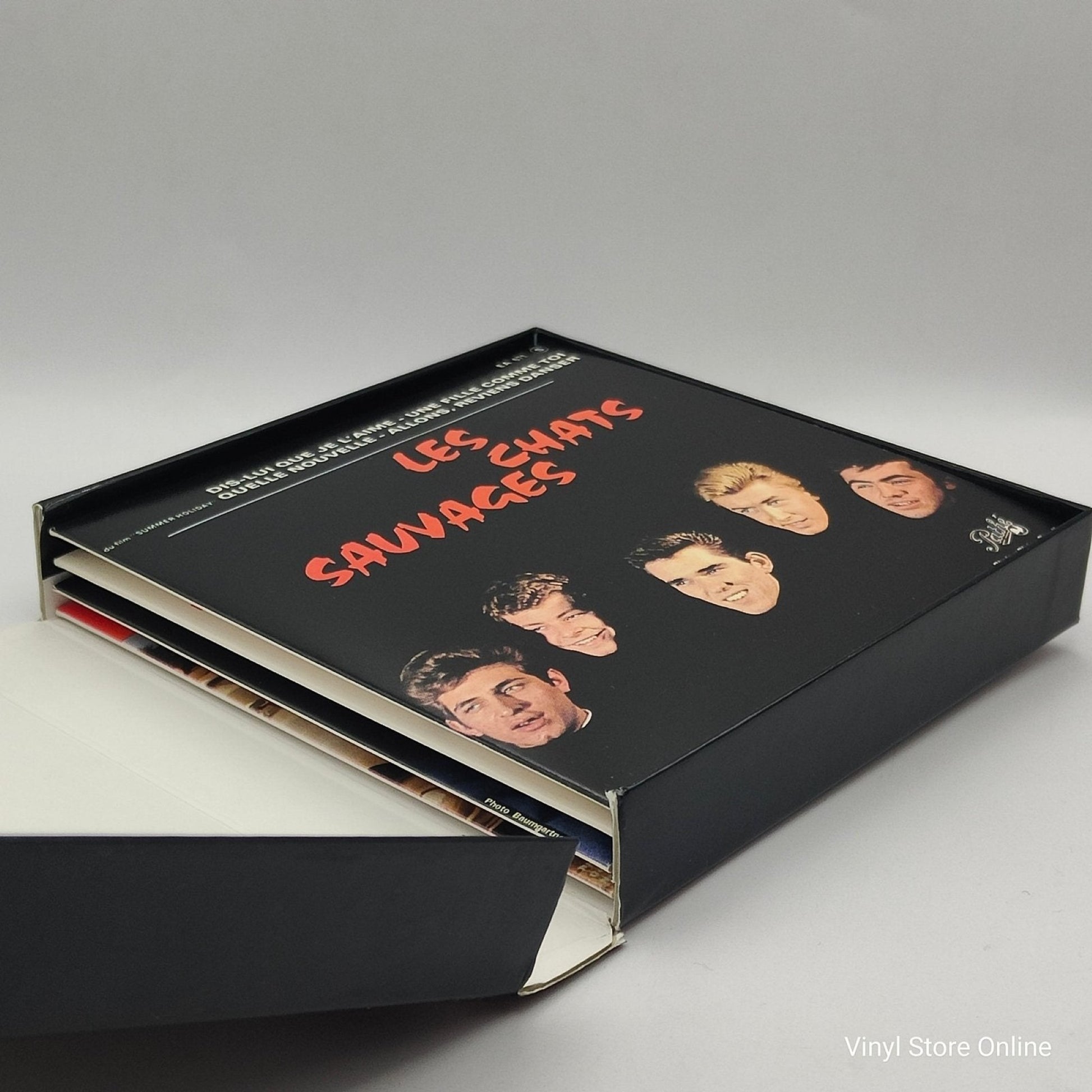 Les Chats Sauvages ‎– L'Intégrale CD/45 Tours EP BOX 2 - Vinyl Store Online