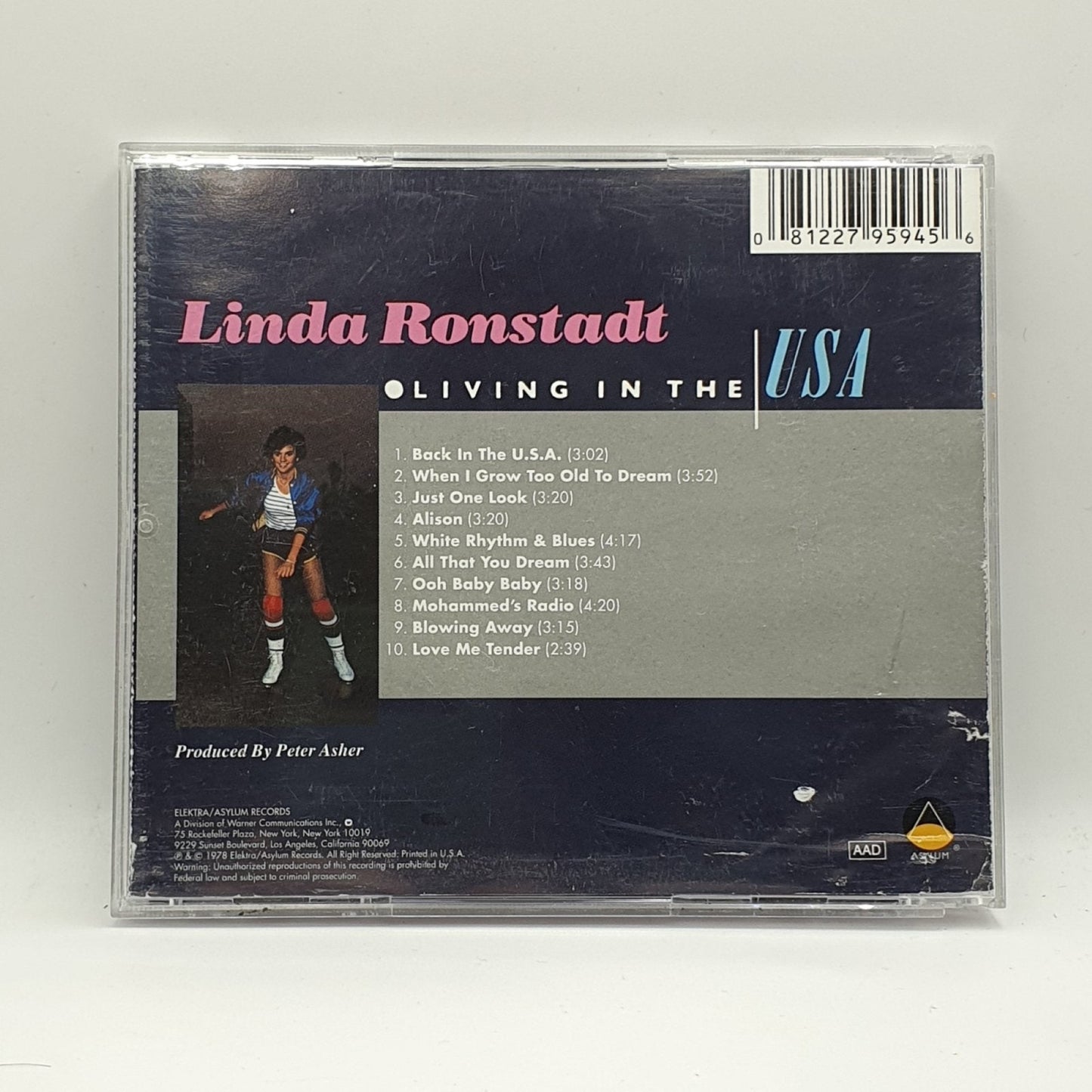 Linda Ronstadt ‎– Living In The USA - Vinyl Store Online