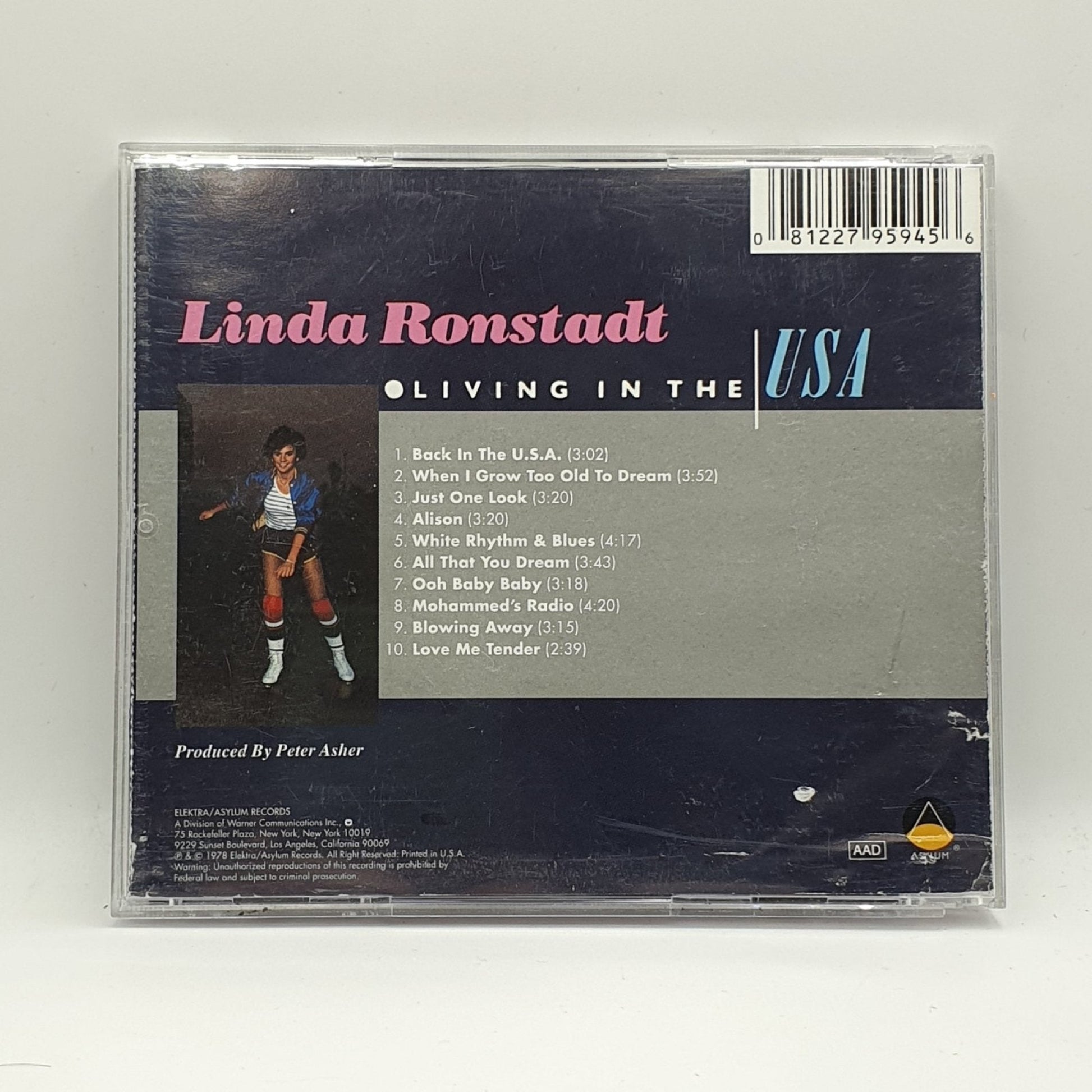 Linda Ronstadt ‎– Living In The USA - Vinyl Store Online