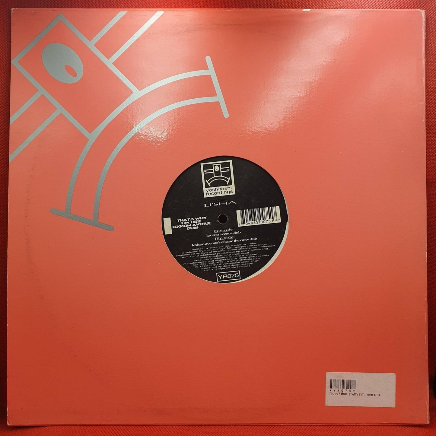 Li'sha ‎– That's Why I'm Here (Lexicon Avenue Dubs) - Vinyl Store Online