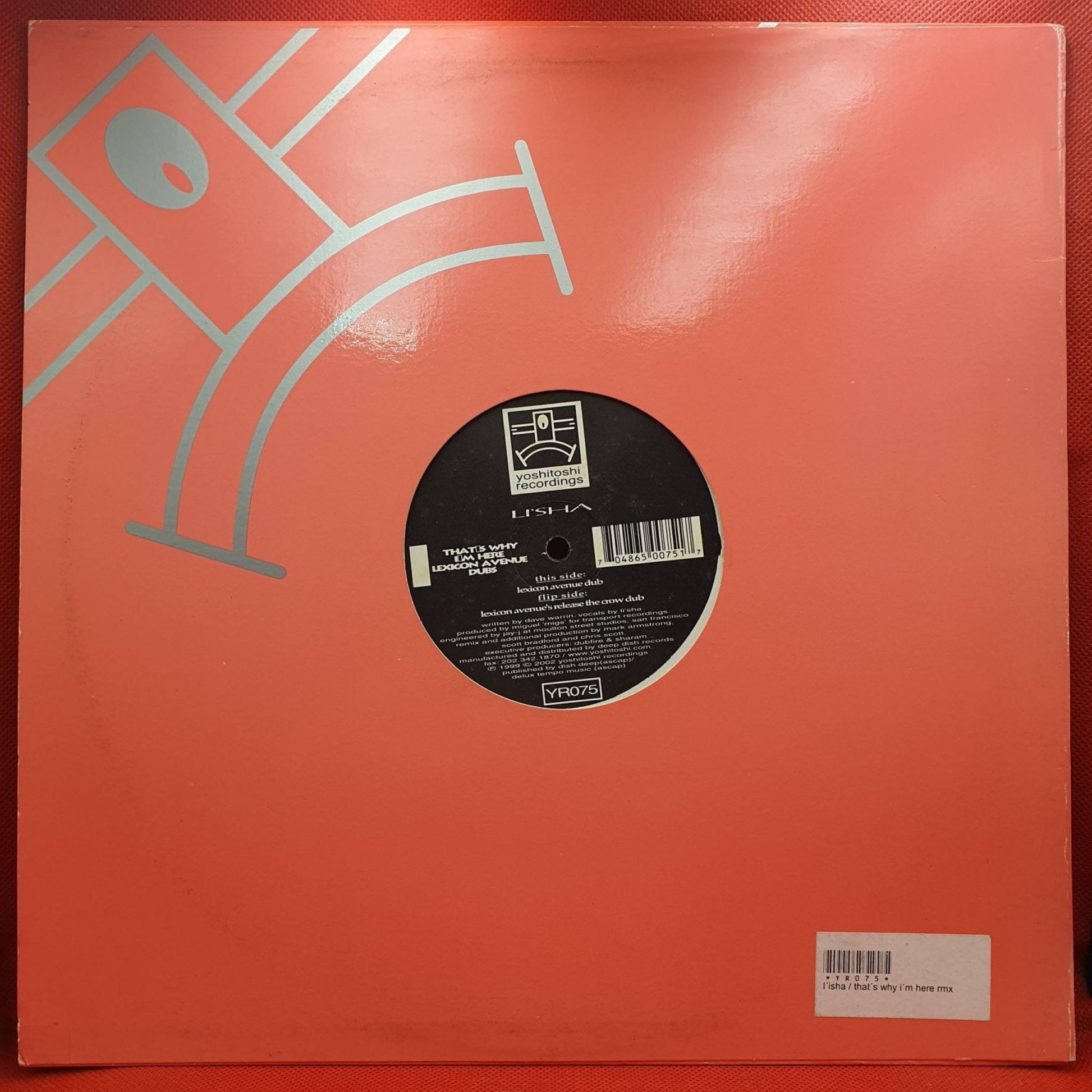 Li'sha ‎– That's Why I'm Here (Lexicon Avenue Dubs) - Vinyl Store Online