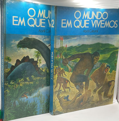 Lote de livros- O mundo em que vivemos · fotografia 1