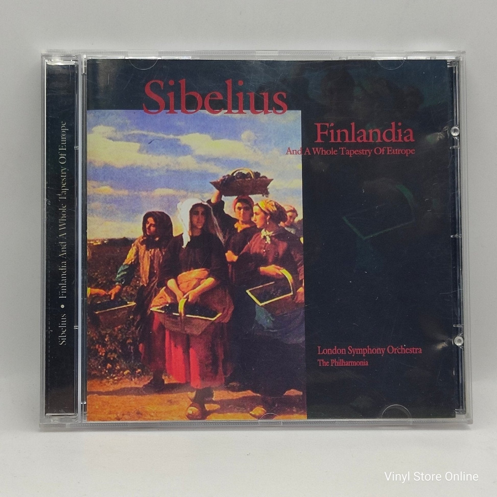 London Symphony Orchestra, The Philharmonia, Sibelius ‎– Finlandia And A Whole Tapestry Of Europe - Vinyl Store Online