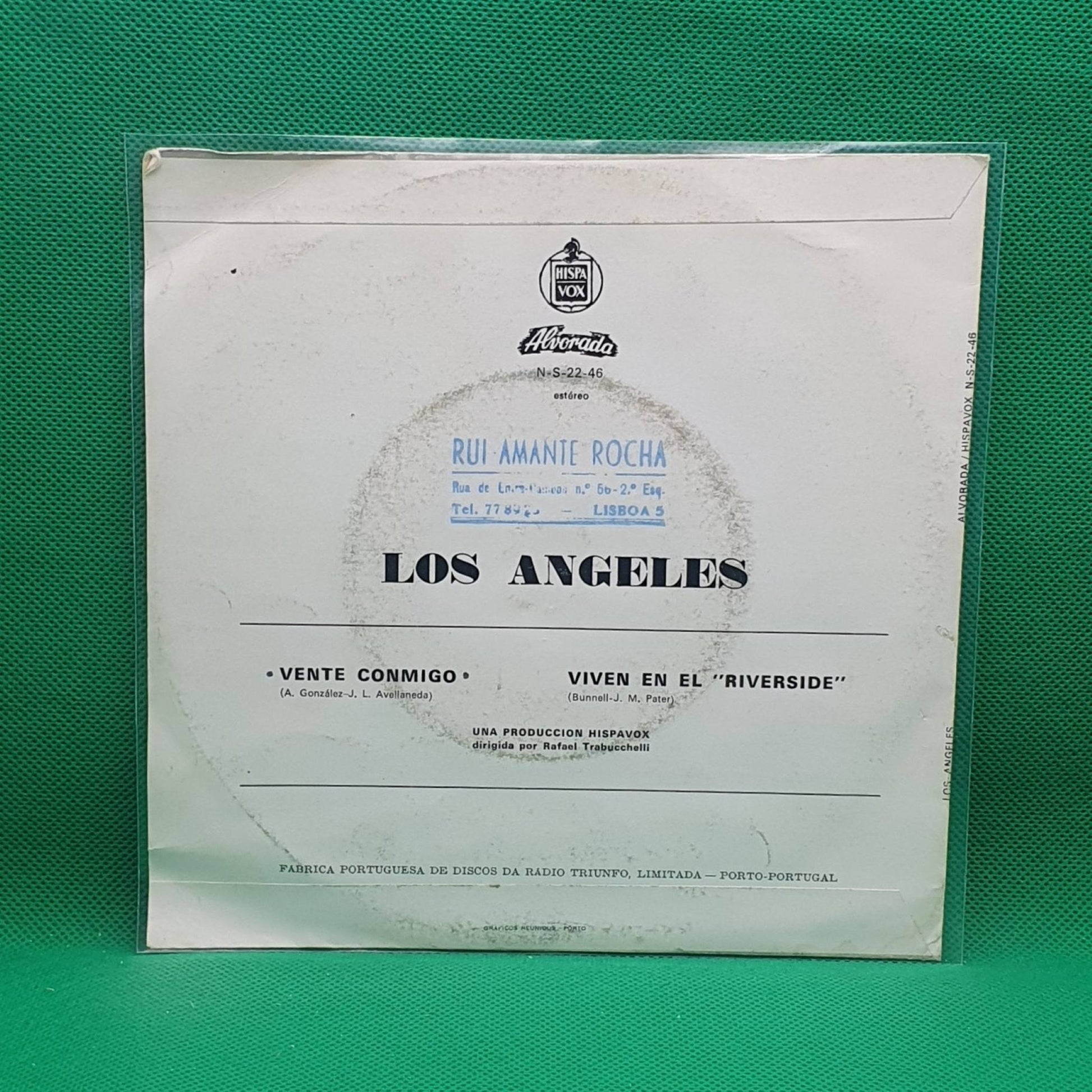 Los Angeles ‎– Vente Conmigo / Viven En El Riverside - Vinyl Store Online