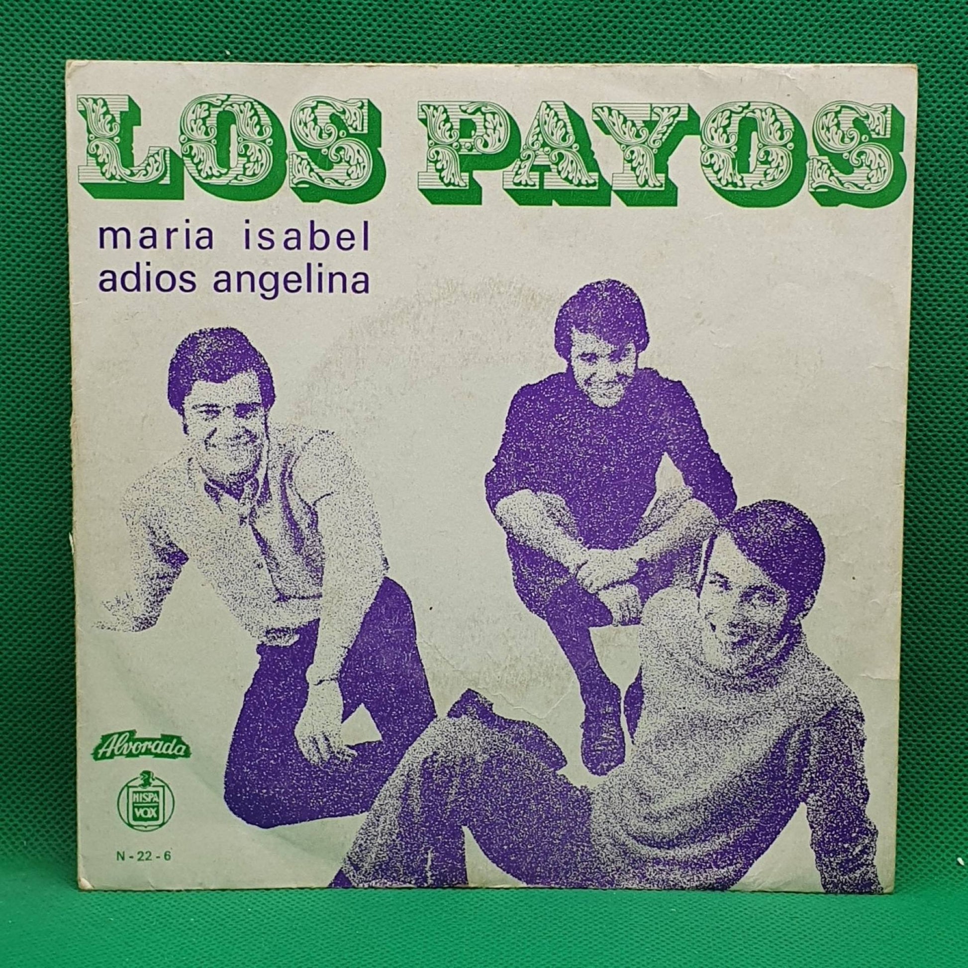 Los Payos ‎– Maria Isabel / Adios Angelina - Vinyl Store Online