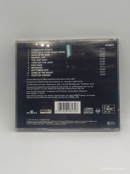 Lou Reed ‎– Legendary Hearts - Vinyl Store Online
