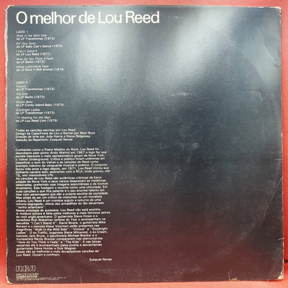 Lou Reed ‎– O Melhor De Lou Reed - Vinyl Store Online